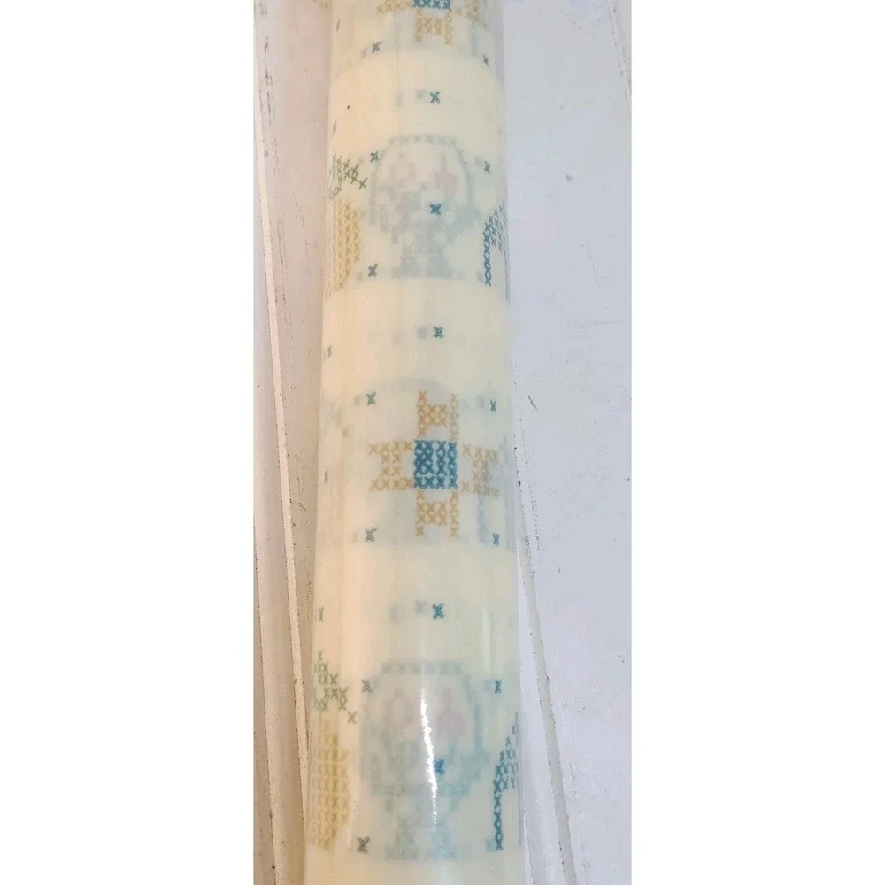 2 Vtg Rubbermaid Shelf Liner Rolls 1.67 Yds X 20